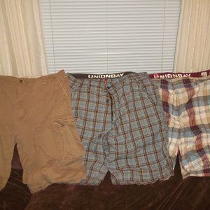 3 Pairs Mens Shorts Size 40